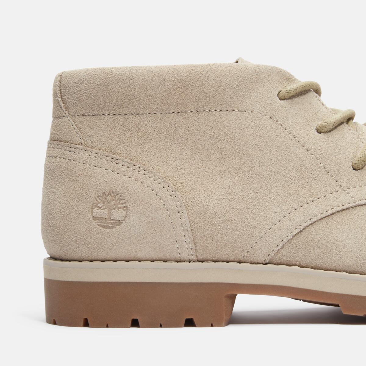 TIMBERLAND Men's Britton Square Mid Light Brown Suede - Image 7