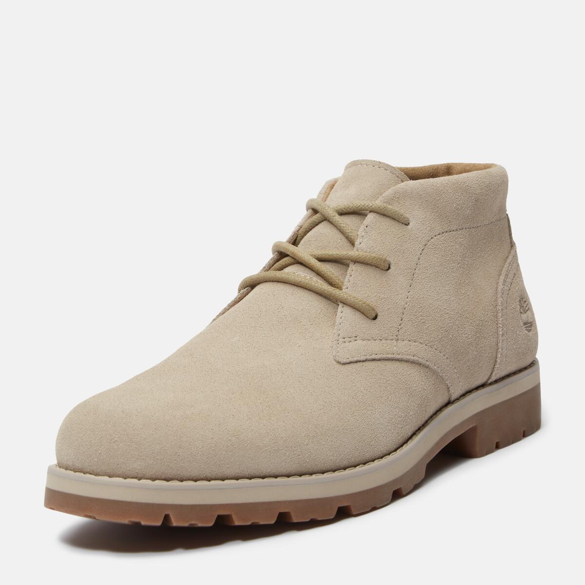 TIMBERLAND Men's Britton Square Mid Light Brown Suede - Image 9