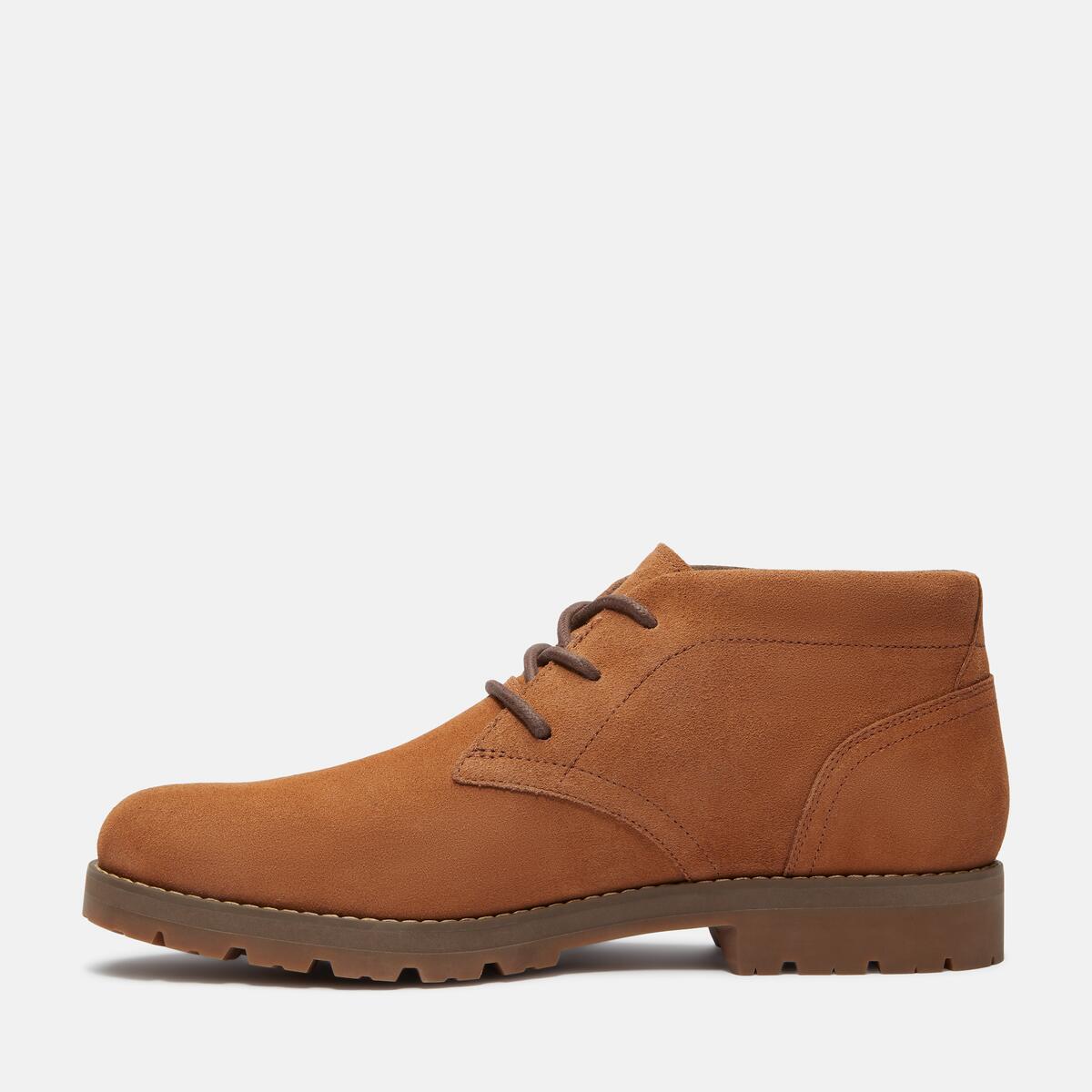 TIMBERLAND Men's Britton Square Mid Rust Suede - Image 6
