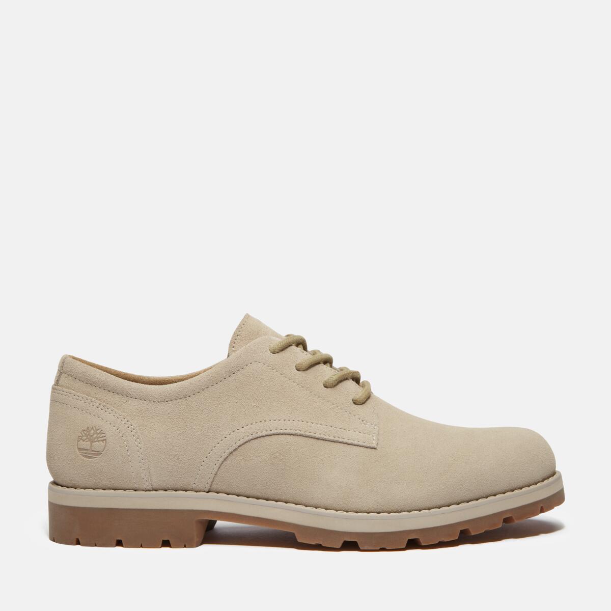 TIMBERLAND Men's Britton Square Oxford Light Brown Suede - Image 1