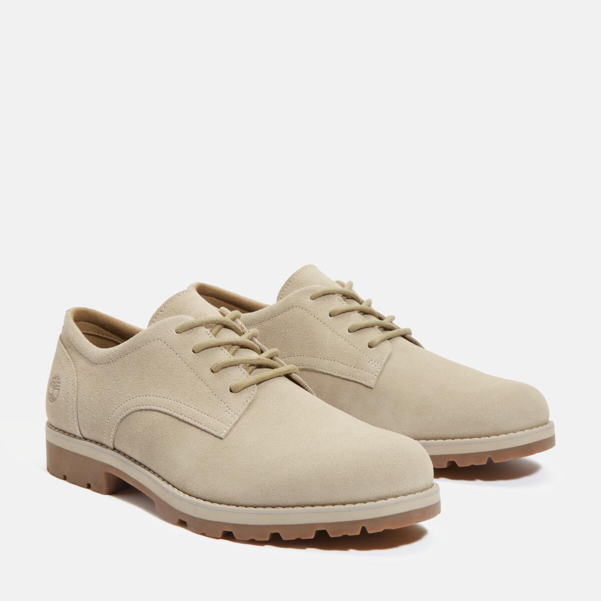 TIMBERLAND Men's Britton Square Oxford Light Brown Suede - Image 2