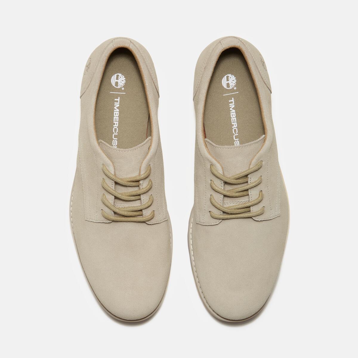 TIMBERLAND Men's Britton Square Oxford Light Brown Suede - Image 3