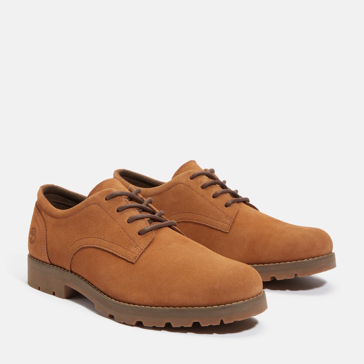 TIMBERLAND Men's Britton Square Oxford Rust Suede - Image 2