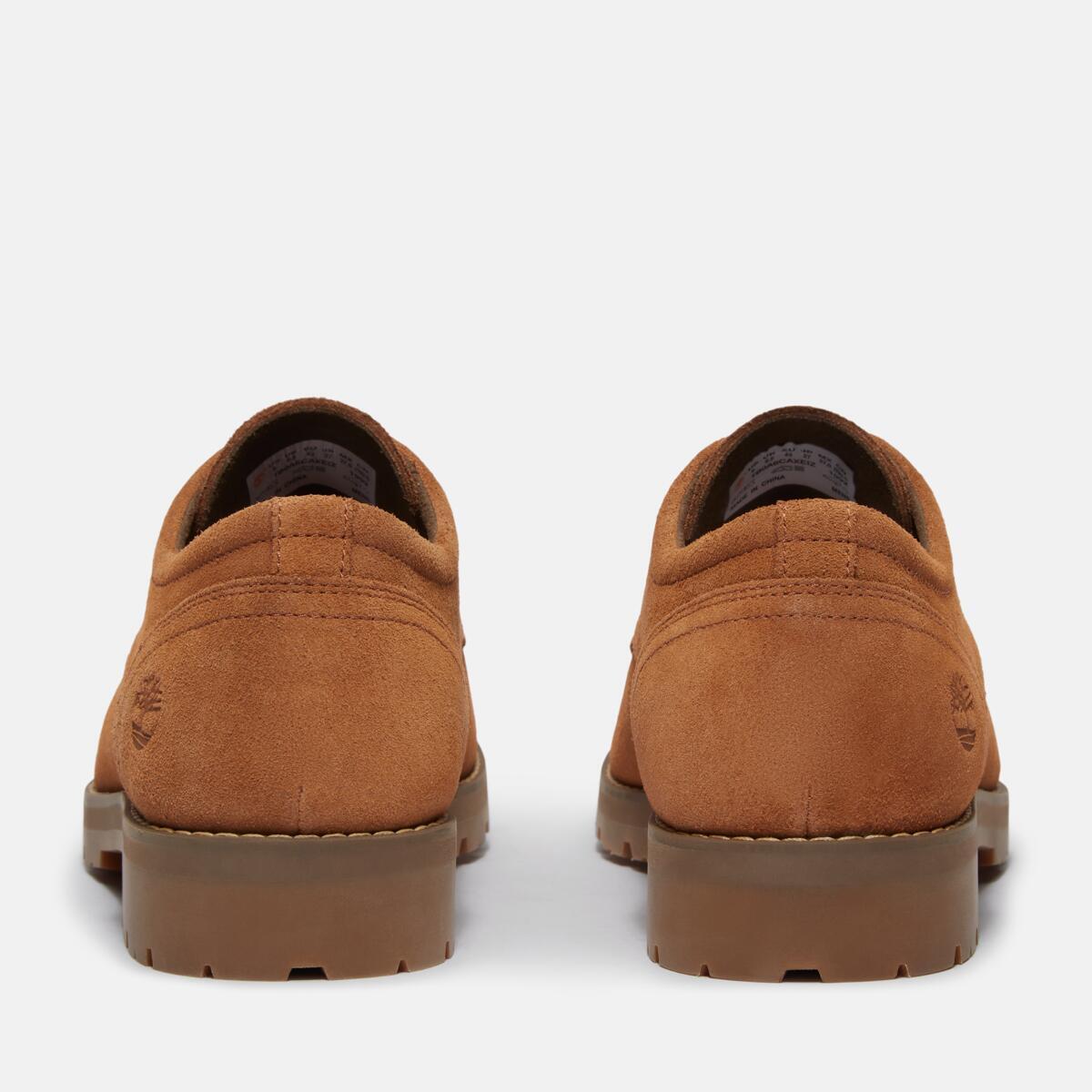 TIMBERLAND Men's Britton Square Oxford Rust Suede - Image 5