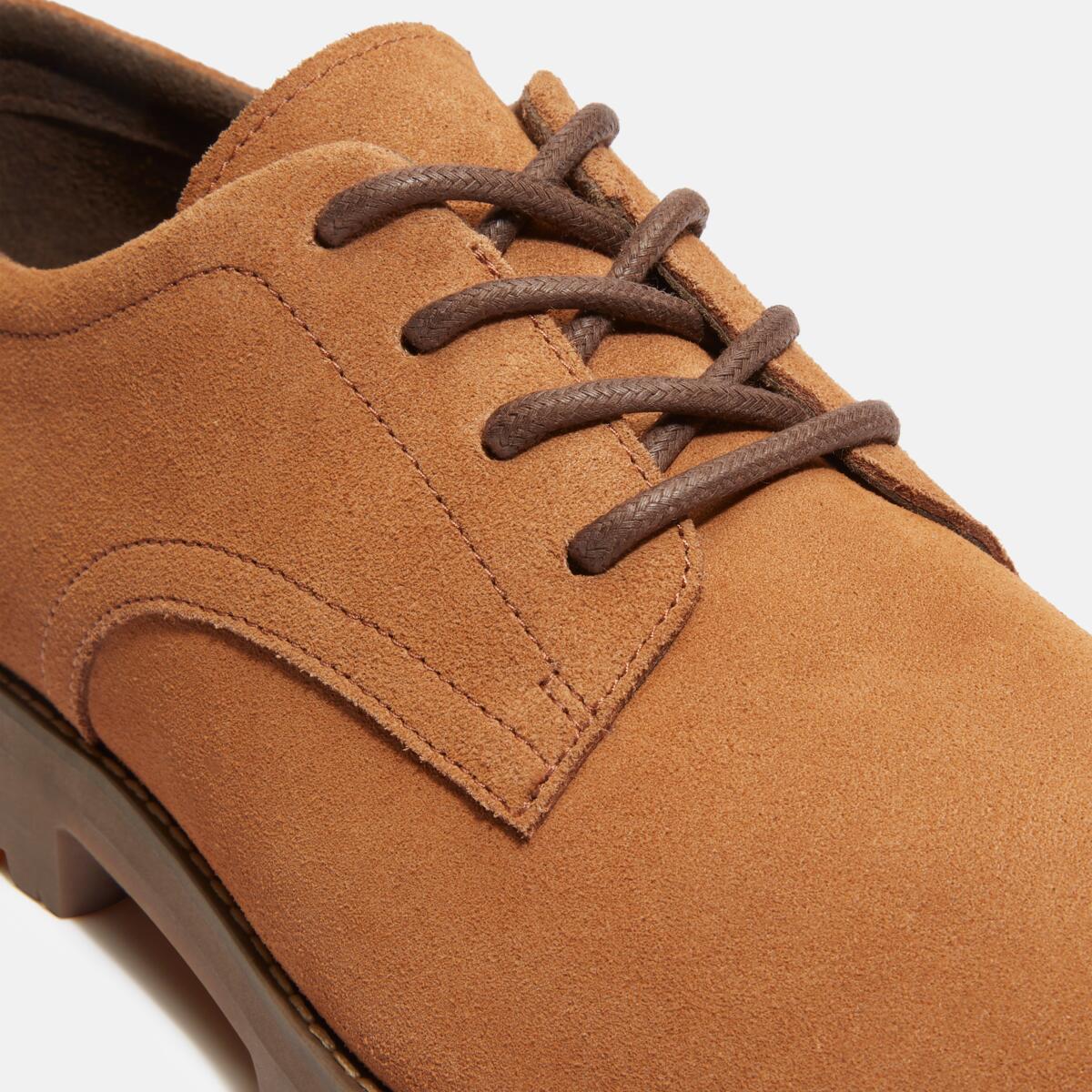 TIMBERLAND Men's Britton Square Oxford Rust Suede - Image 7