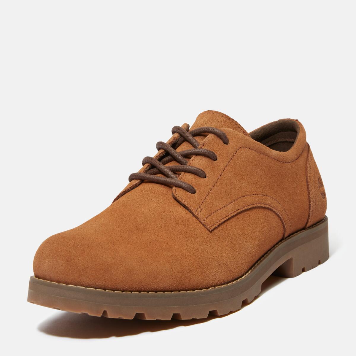 TIMBERLAND Men's Britton Square Oxford Rust Suede - Image 9