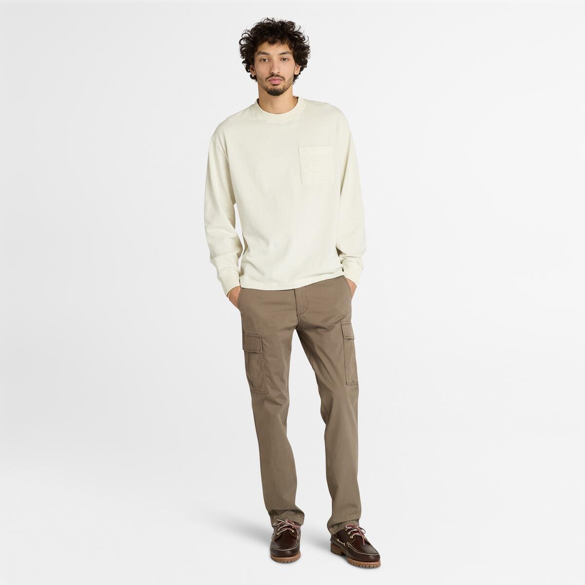 TIMBERLAND Men's Brookline Cargo Pant Chocolate Chip - Image 2
