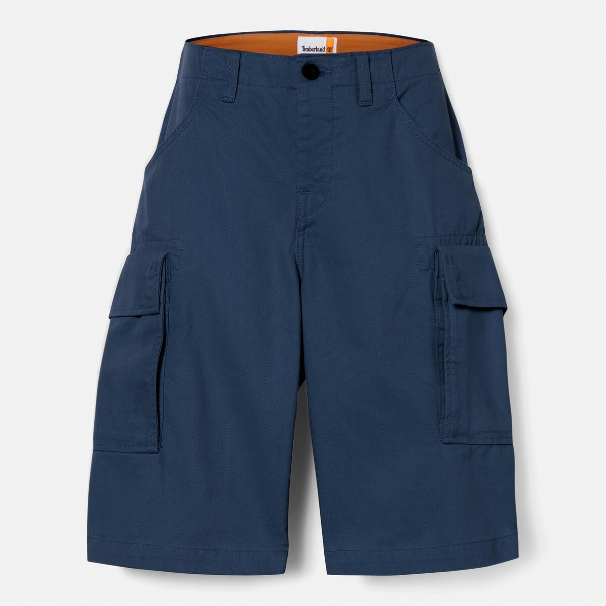 TIMBERLAND Men's Brookline Twill Cargo Short Dark Sapphire - Image 4