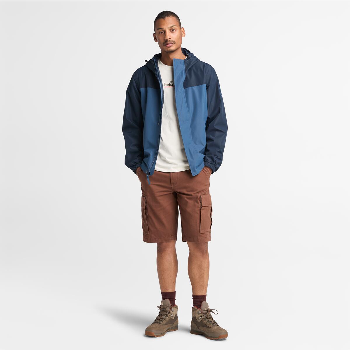TIMBERLAND Men's Brookline Twill Cargo Short Pinecone - Image 2