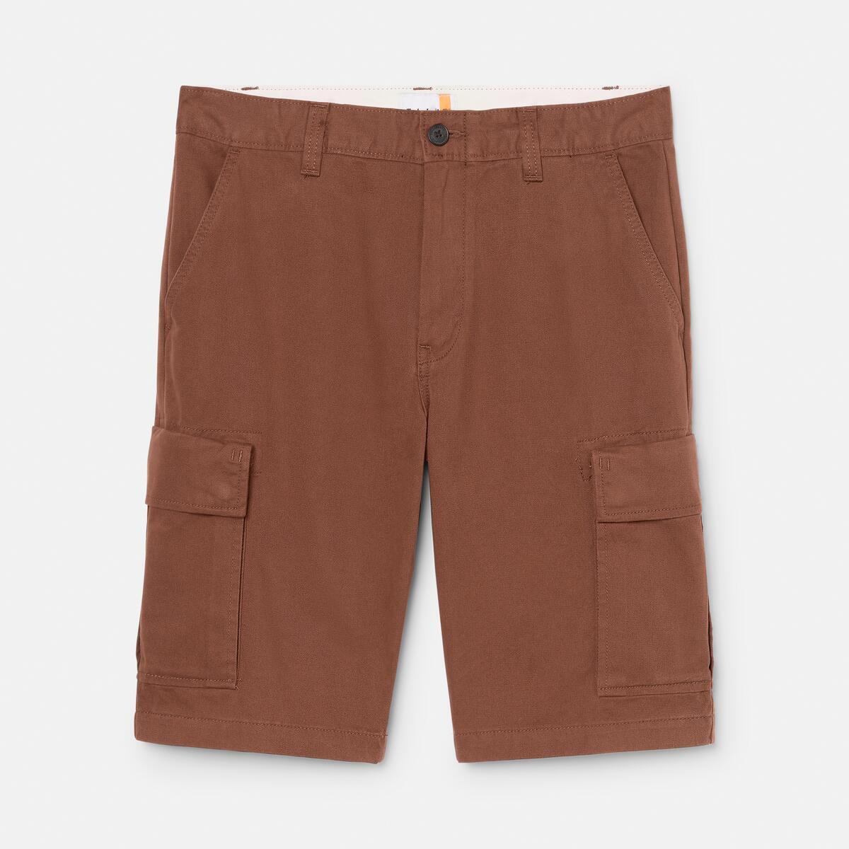 TIMBERLAND Men's Brookline Twill Cargo Short Pinecone - Image 5