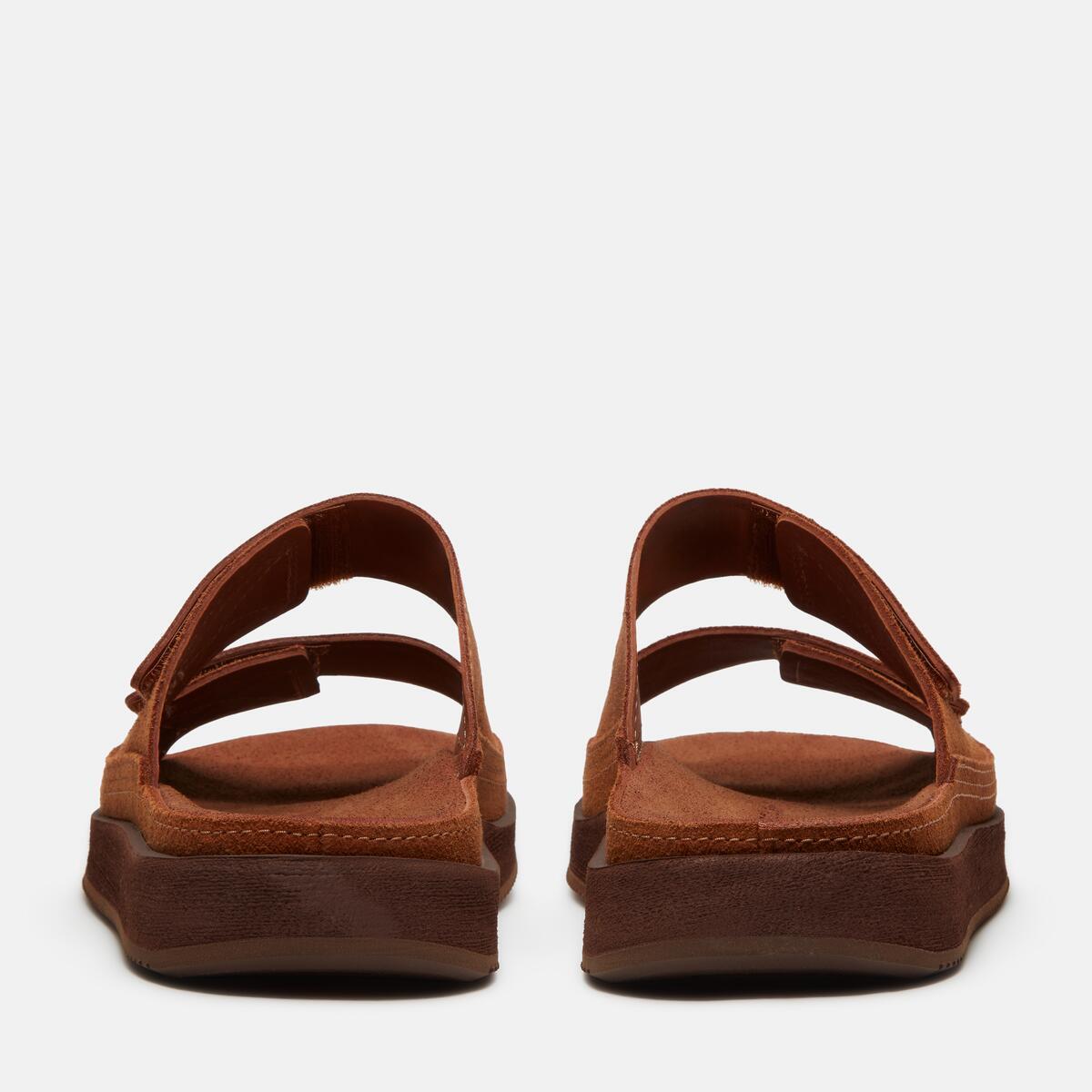 TIMBERLAND Men's Casco Cove Slide Medium Brown Suede - Image 5