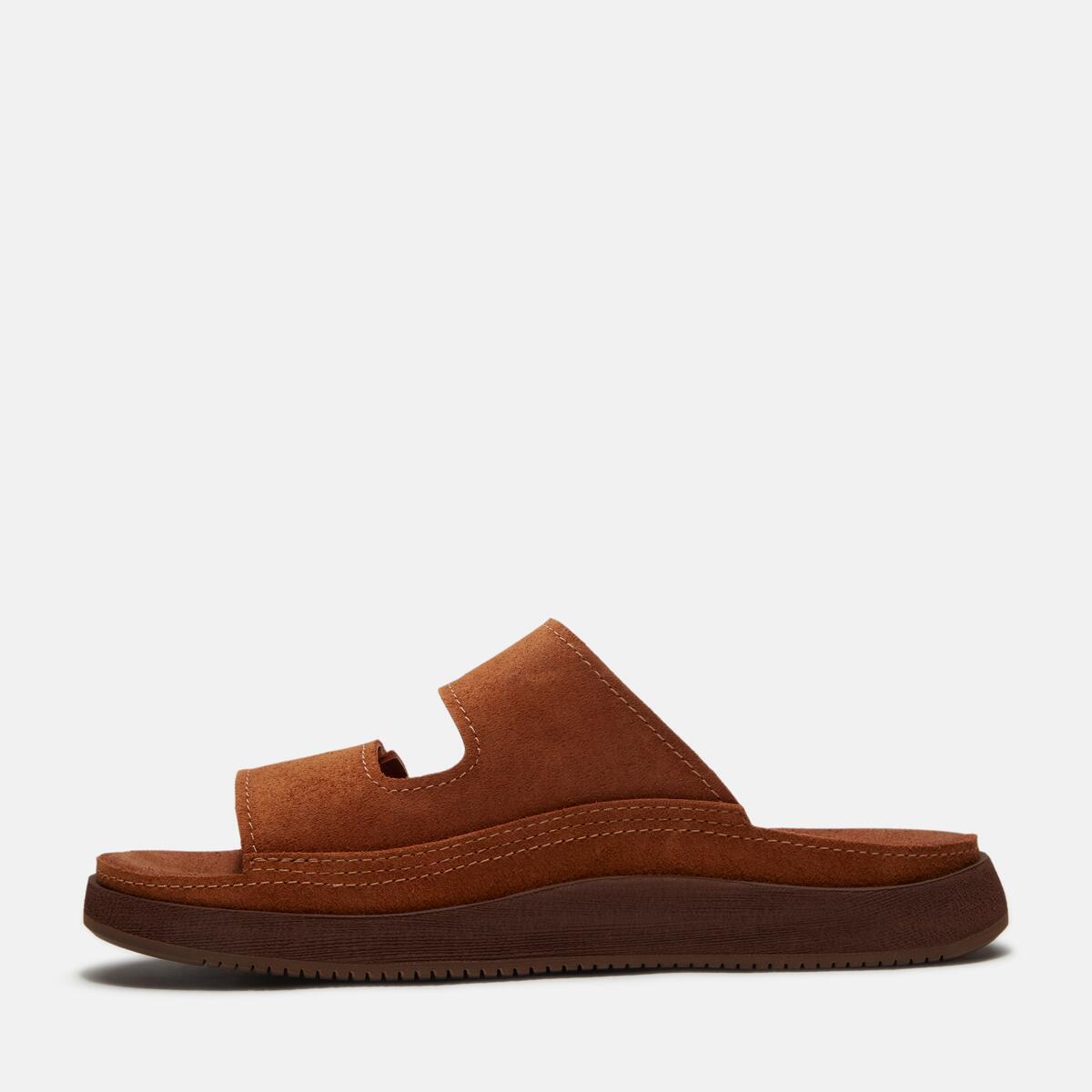TIMBERLAND Men's Casco Cove Slide Medium Brown Suede - Image 6