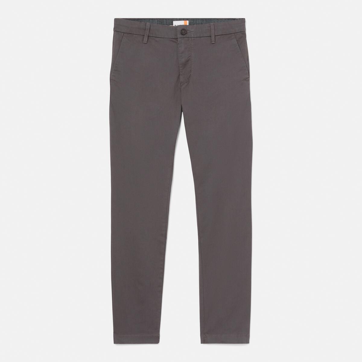 TIMBERLAND Men's Claremont Chino Pant (Slim Fit) Blackened Pearl - Image 5