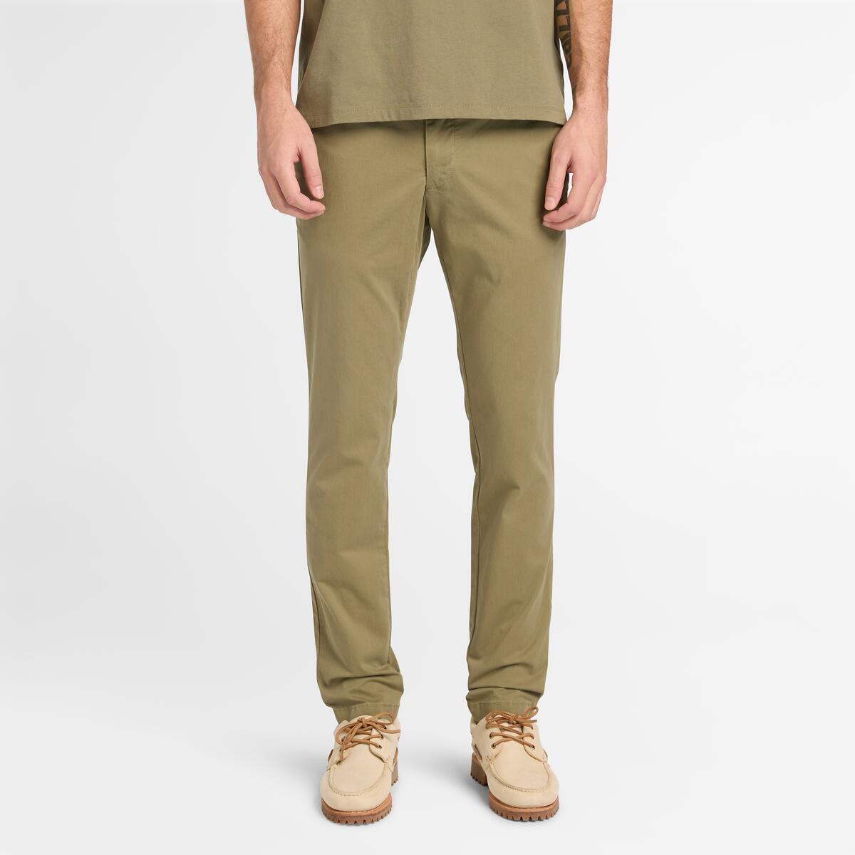 TIMBERLAND Men's Claremont Chino Pant (Slim Fit) Cassel Earth - Image 1