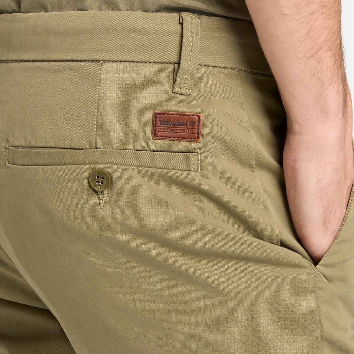 TIMBERLAND Men's Claremont Chino Pant (Slim Fit) Cassel Earth - Image 4