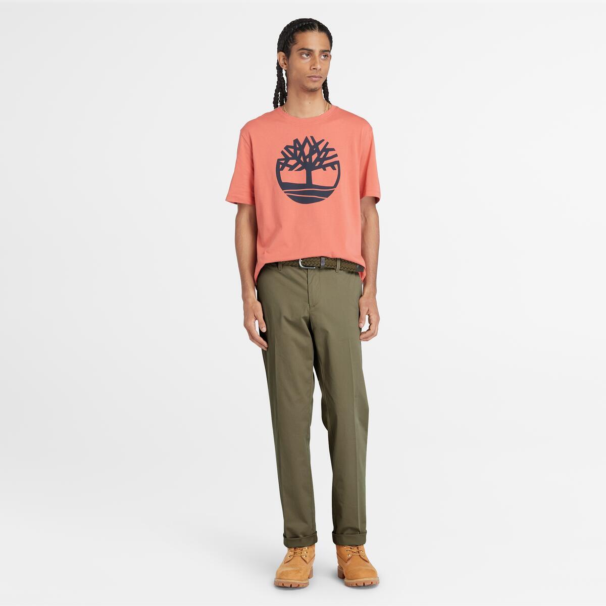 TIMBERLAND Mens Claremont Chino Pant (Straight Fit) Green - Image 2