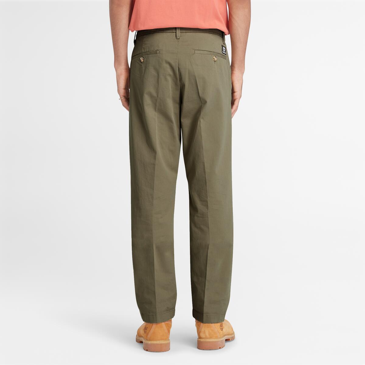 TIMBERLAND Mens Claremont Chino Pant (Straight Fit) Green - Image 3