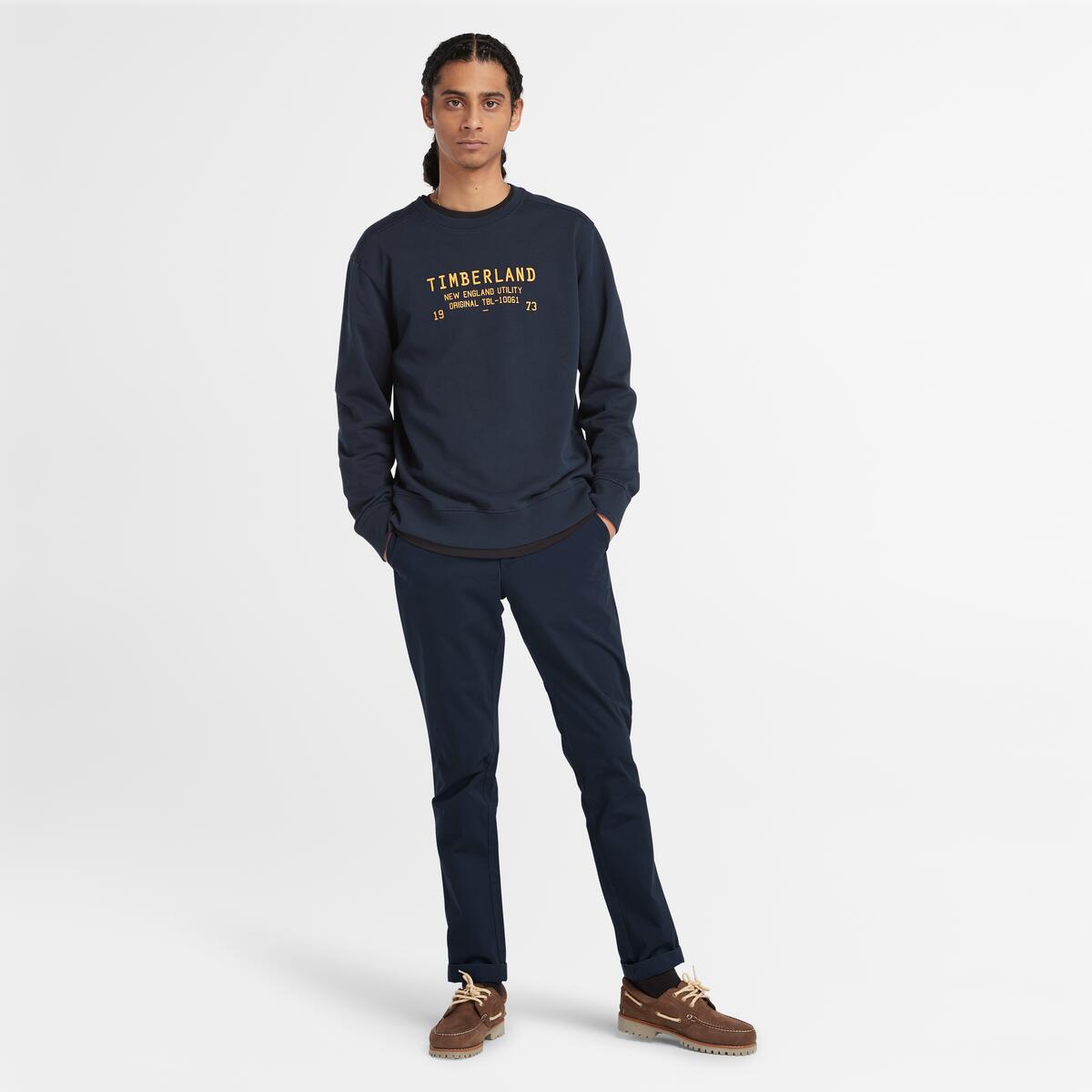 TIMBERLAND Mens Claremont Slim Chino Pant Dark Sapphire - Image 2