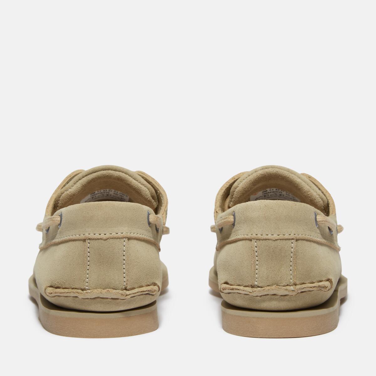 TIMBERLAND Men's Classic 2-Eye Boat Shoe Light Green Suede - Image 5