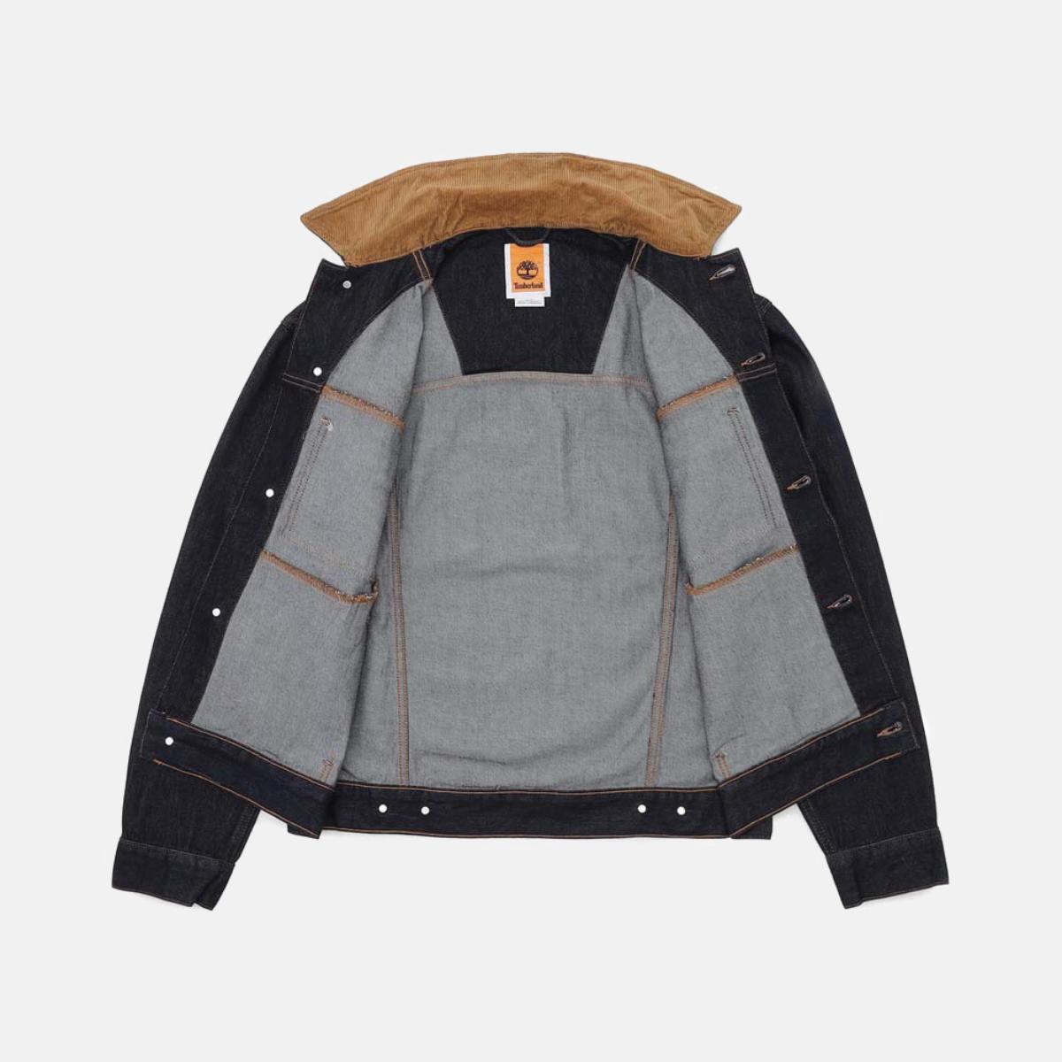 TIMBERLAND Men's Denim Jacket Midnight Indigo - Image 4