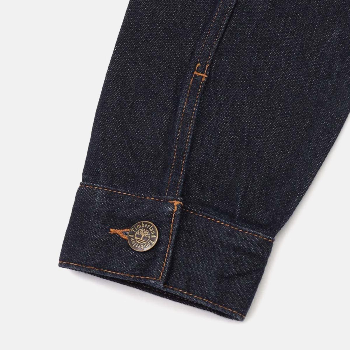 TIMBERLAND Men's Denim Jacket Midnight Indigo - Image 8