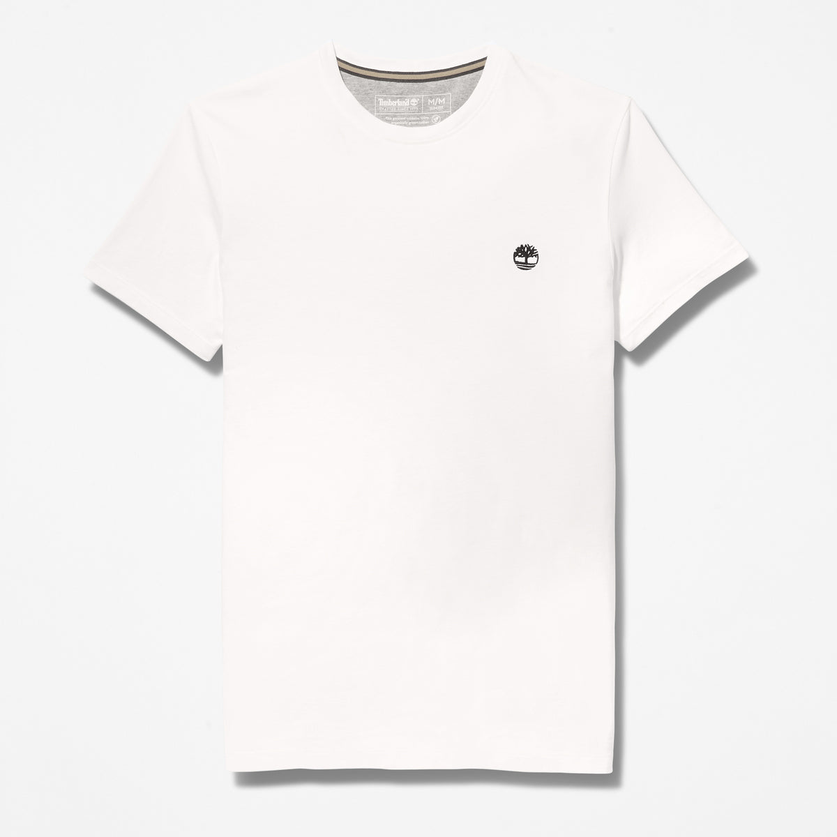 TIMBERLAND Men's Dunstan River Jersey Crew Tee White - Image 6