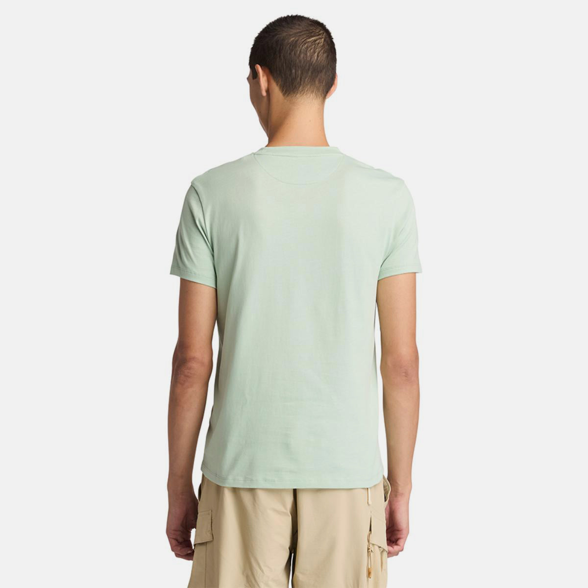 TIMBERLAND Men's Dunstan River Jersey Tee Cameo Green - Image 2