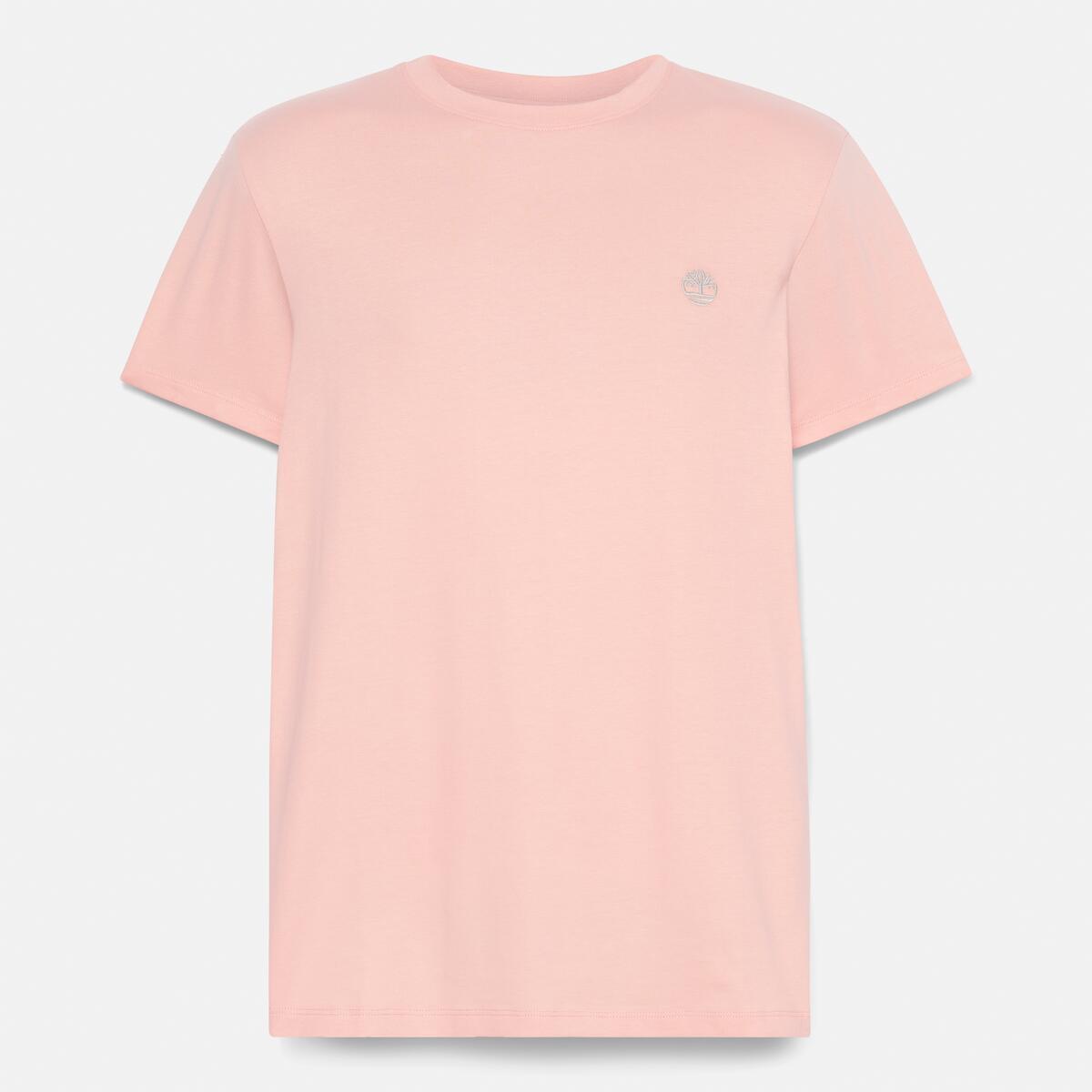 TIMBERLAND Men's Dunstan River Jersey Tee Tropical Peach - Image 5