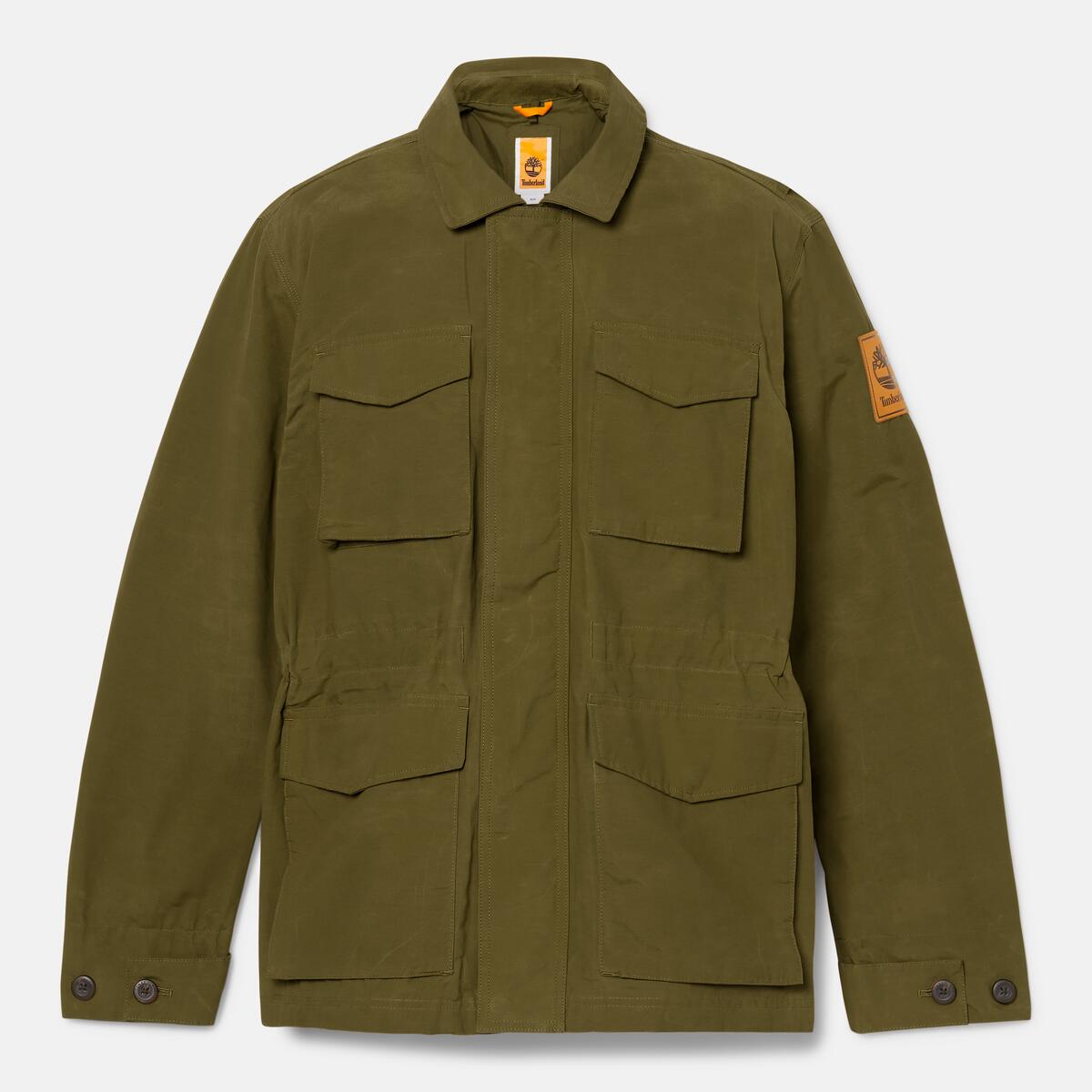 TIMBERLAND Men's DWR Abington Field Jacket Dark Olive - Image 7