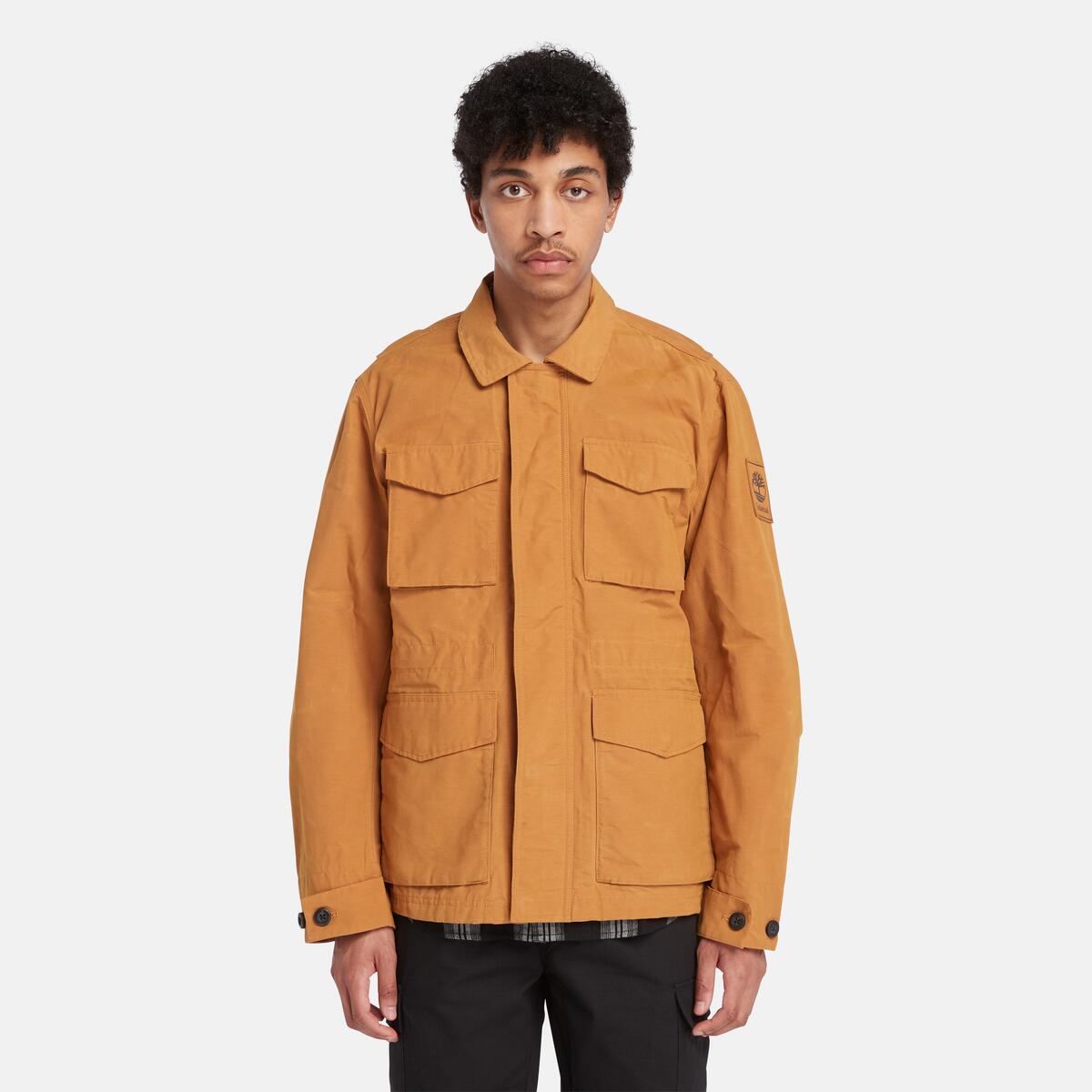 TIMBERLAND Men's DWR Abington Field Jacket Wheat Boot - Image 4