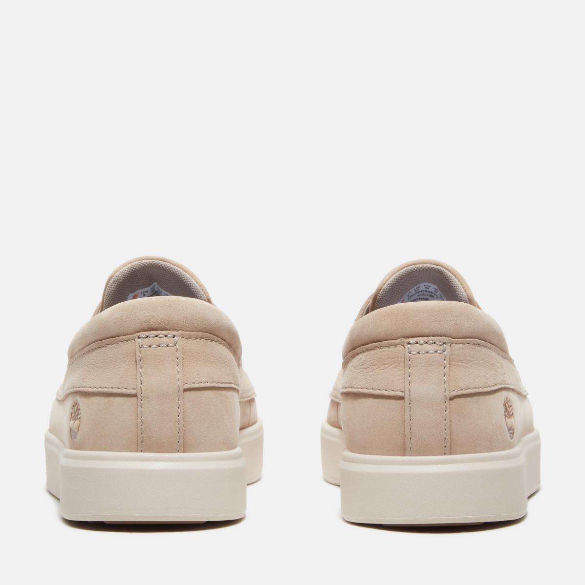 TIMBERLAND Men's Emerson Street Low Light Taupe Nubuck - Image 7