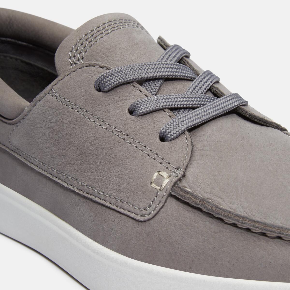 TIMBERLAND Men's Emerson Street Low Medium Grey Nubuck - Image 7