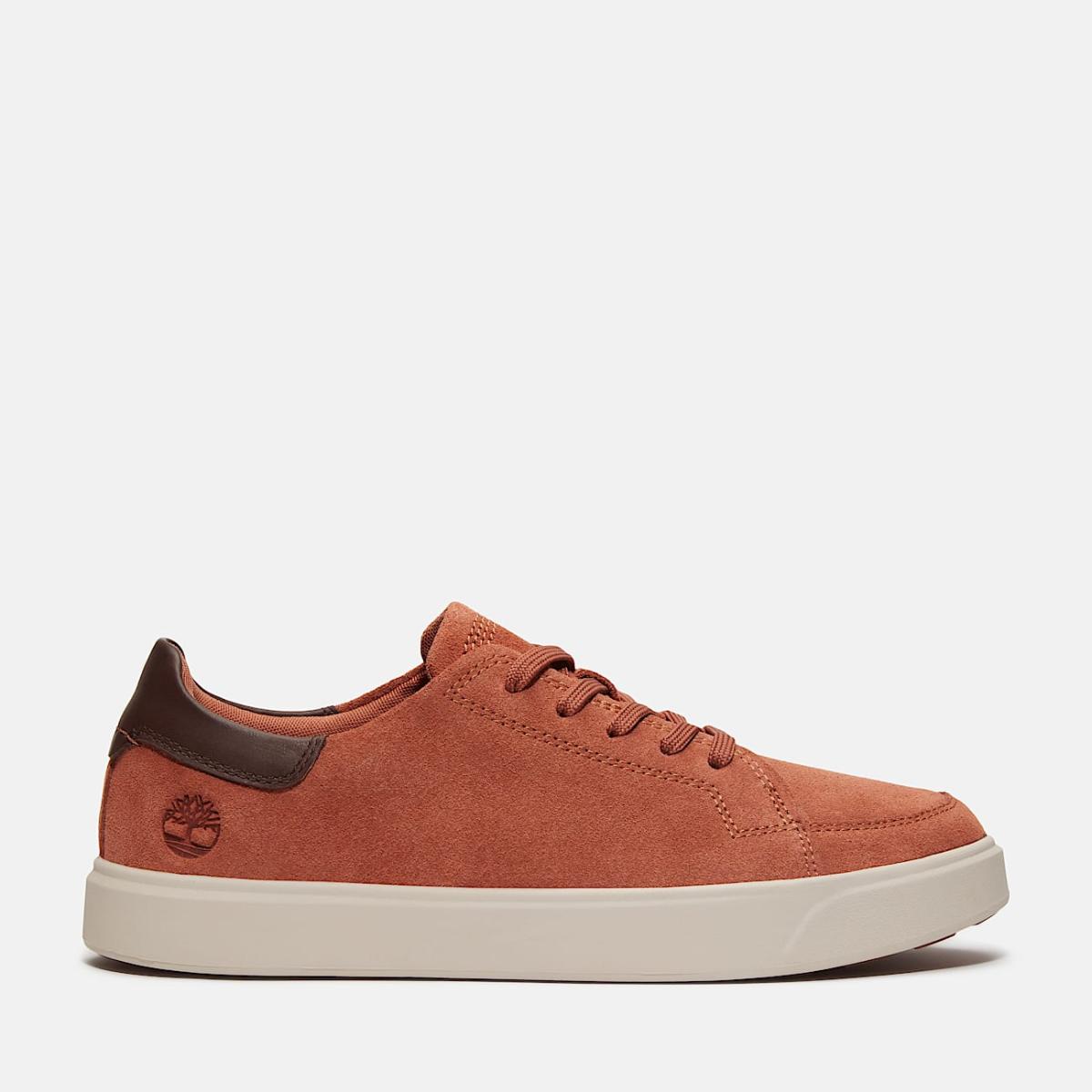 TIMBERLAND Men's Emerson Street Low Rust Suede - Image 1