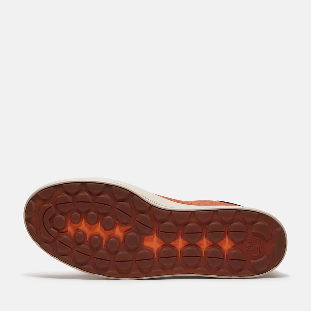 TIMBERLAND Men's Emerson Street Low Rust Suede - Image 4