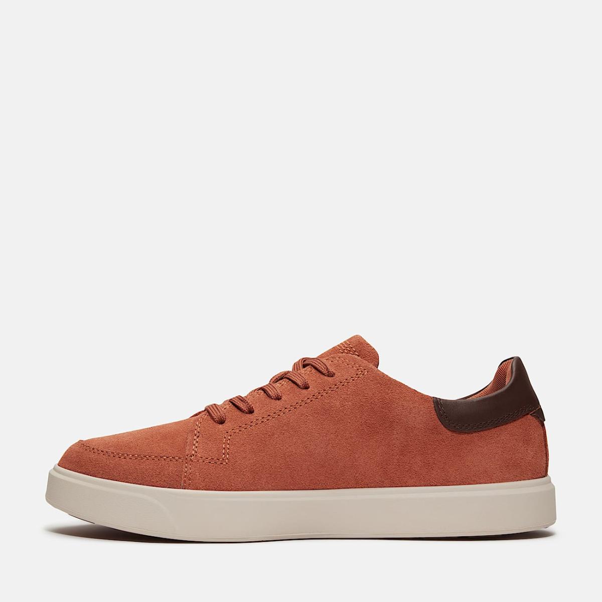 TIMBERLAND Men's Emerson Street Low Rust Suede - Image 5