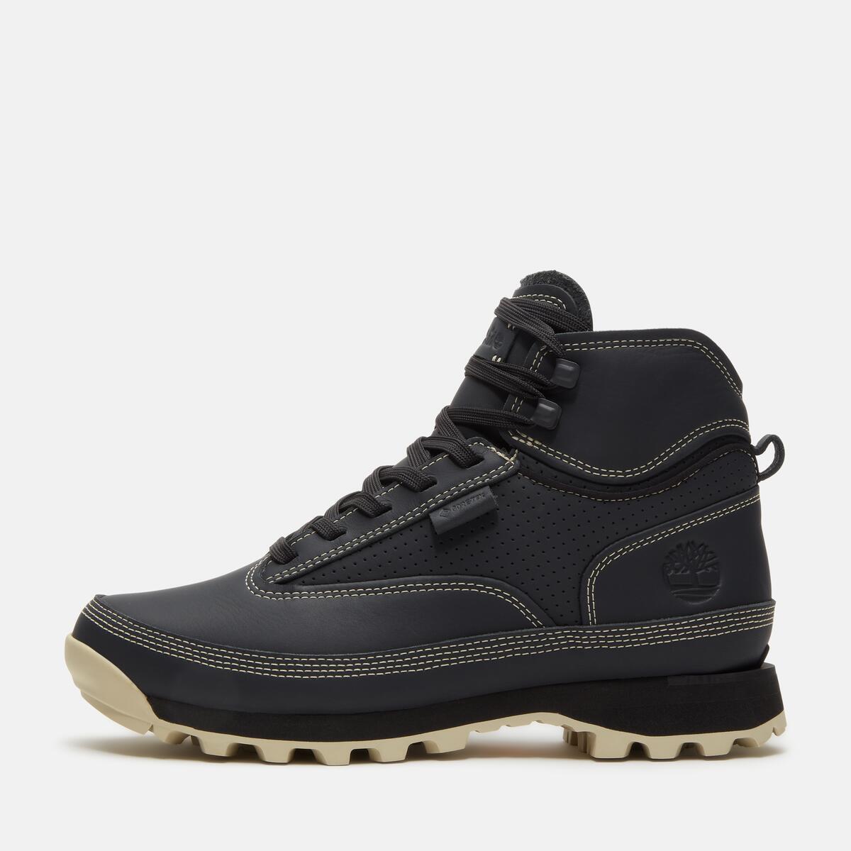 TIMBERLAND Men's Euro Hiker Goretex Mid Black Full Grain - Image 3