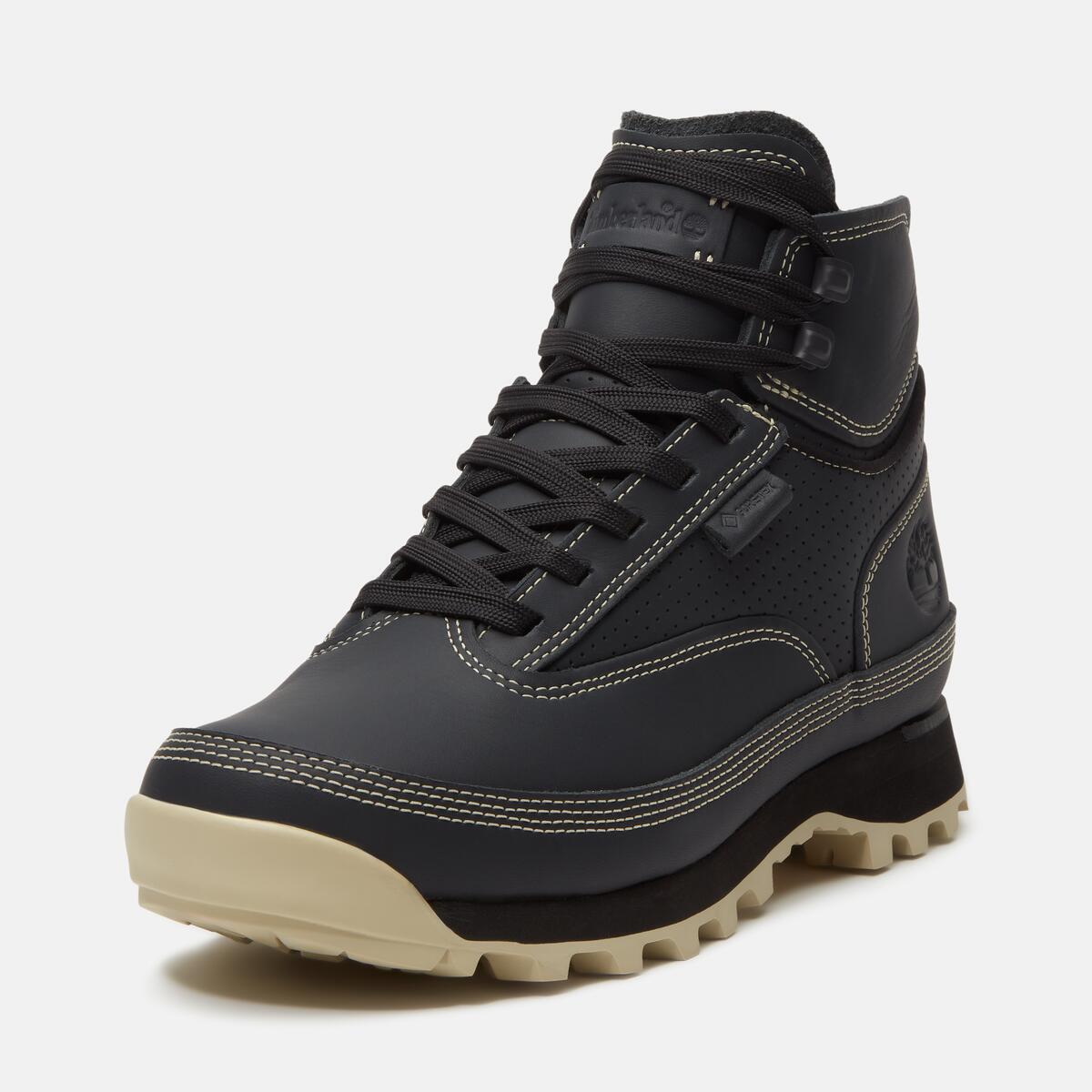 TIMBERLAND Men's Euro Hiker Goretex Mid Black Full Grain - Image 4