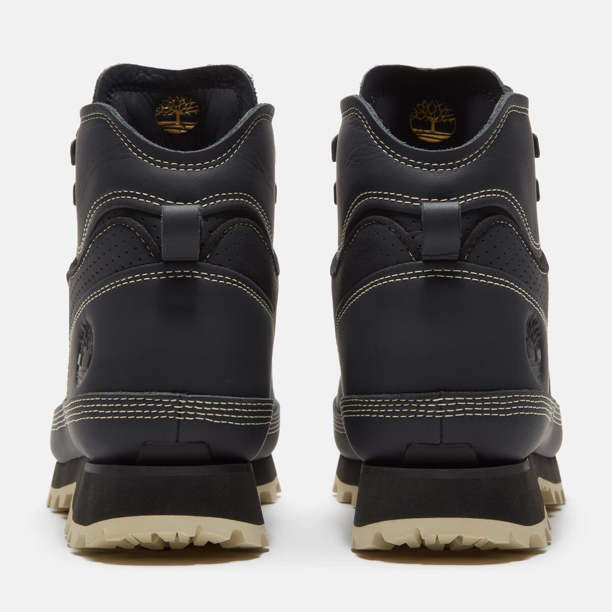 TIMBERLAND Men's Euro Hiker Goretex Mid Black Full Grain - Image 8