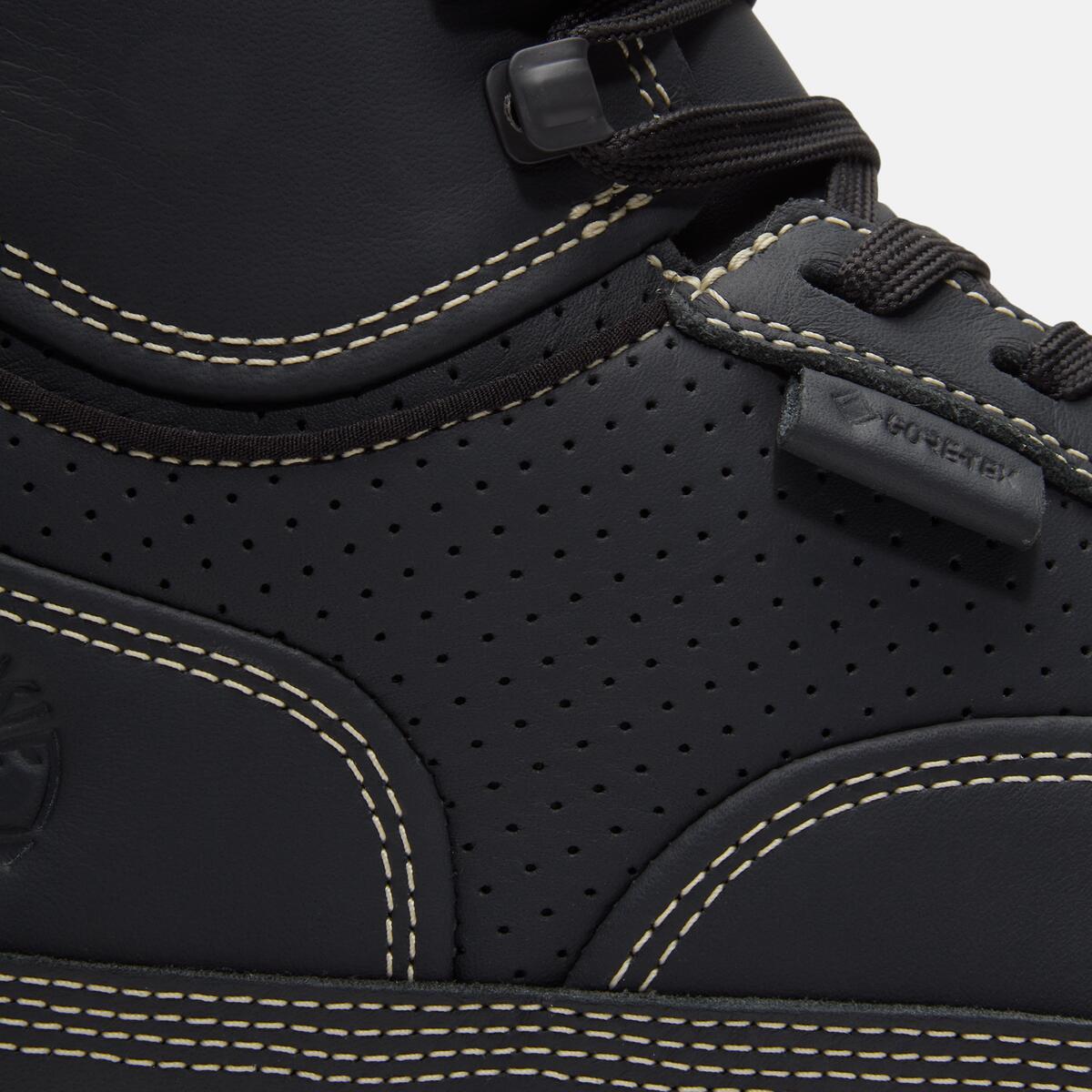 TIMBERLAND Men's Euro Hiker Goretex Mid Black Full Grain - Image 10