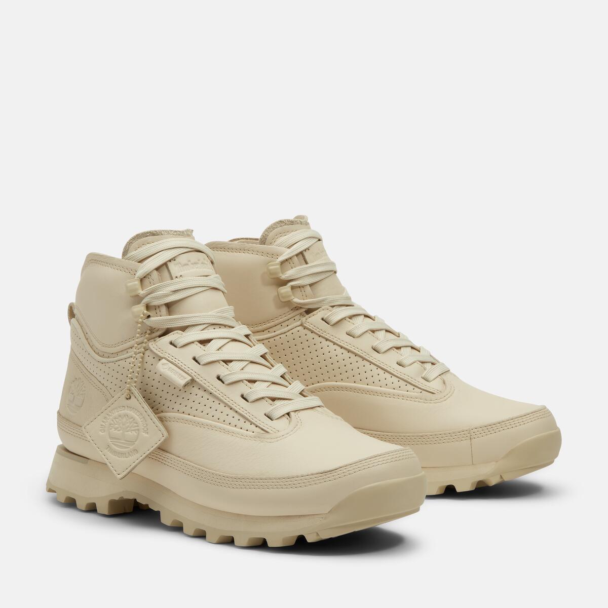 TIMBERLAND Men's Euro Hiker Goretex Mid Light Beige Full Grain - Image 5