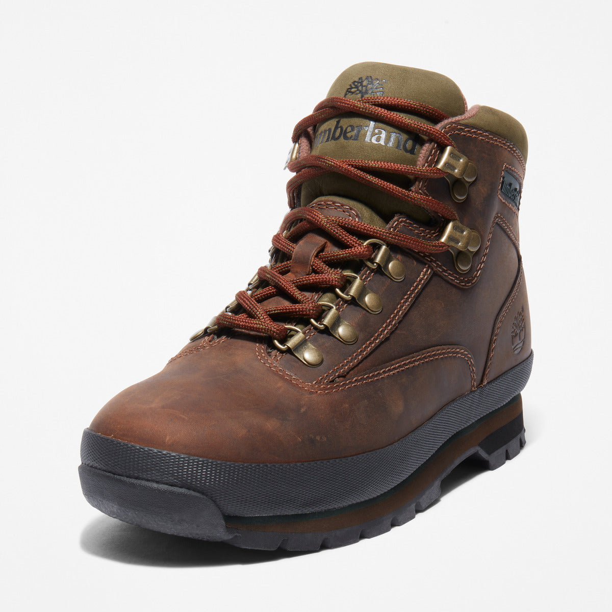 TIMBERLAND Men's Euro Hiker Mid Brown - Image 2