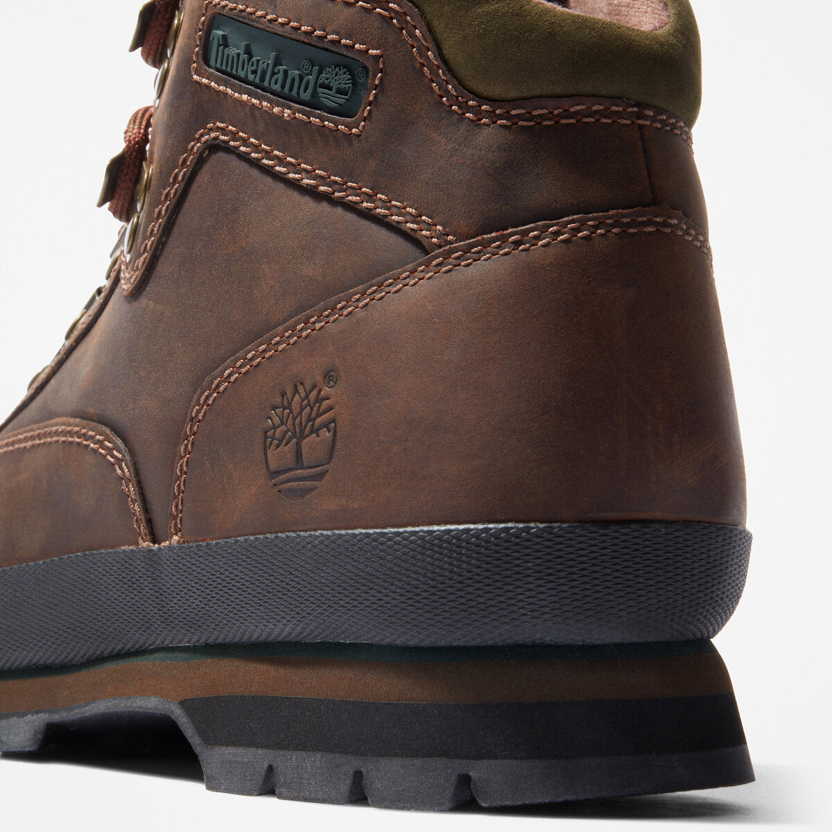 TIMBERLAND Men's Euro Hiker Mid Brown - Image 4