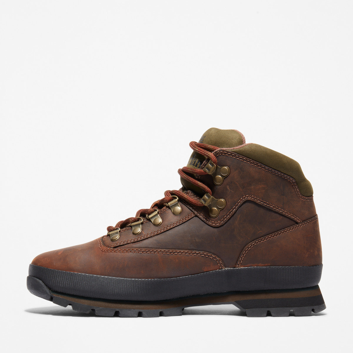 TIMBERLAND Men's Euro Hiker Mid Brown - Image 5