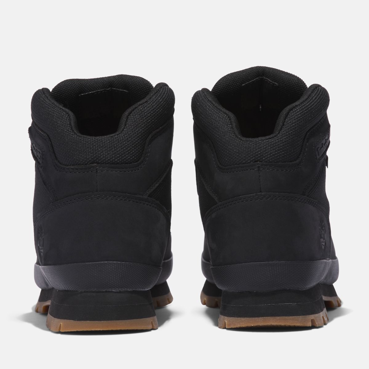 TIMBERLAND Men's Euro Hiker Mid Black Nubuck - Image 5