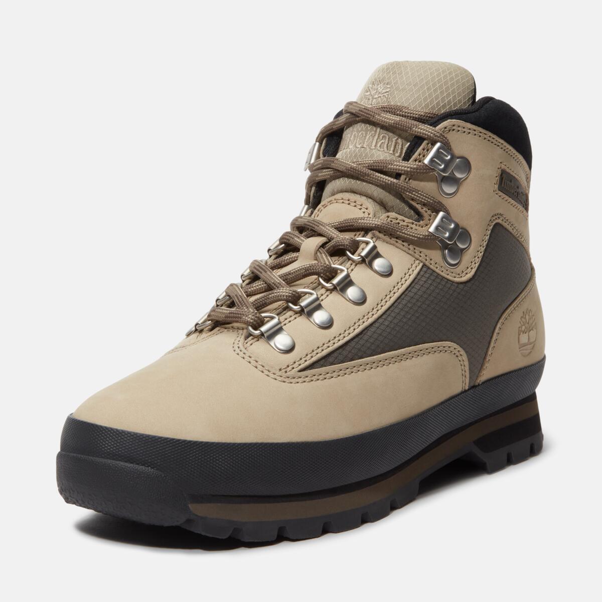 Buy Men's Euro Hiker Mid in Light Brown Nubuck - Online at TIMBERLAND â Timberland NZ