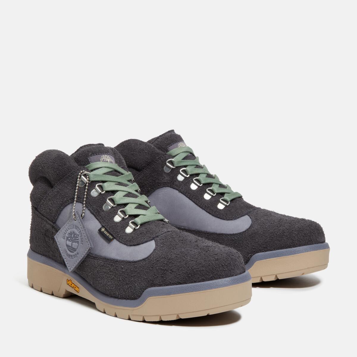 TIMBERLAND Men's Field Boot Mid GTX Dark Grey Suede - Image 2