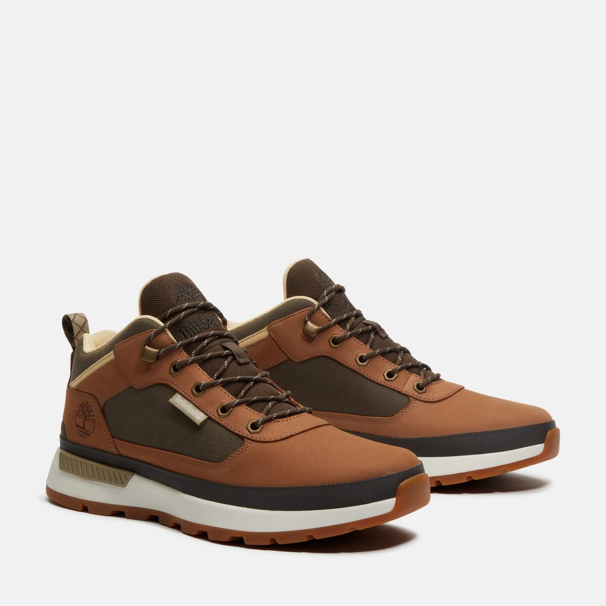 TIMBERLAND Men's Field Trekker Mid Mid Brown Nubuck - Image 2