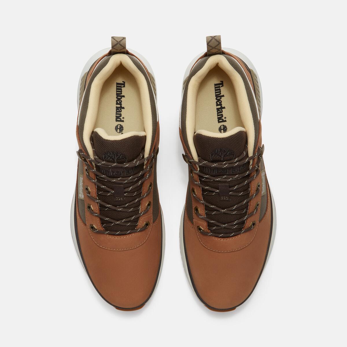 TIMBERLAND Men's Field Trekker Mid Mid Brown Nubuck - Image 3