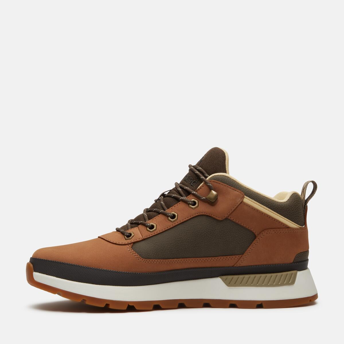 TIMBERLAND Men's Field Trekker Mid Mid Brown Nubuck - Image 6