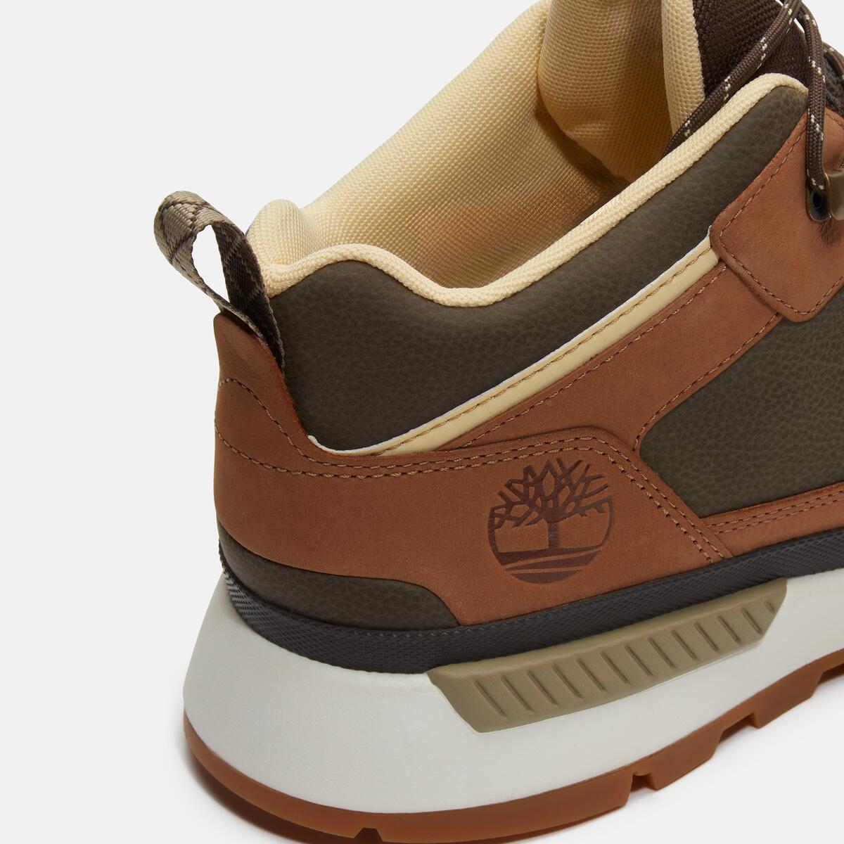 TIMBERLAND Men's Field Trekker Mid Mid Brown Nubuck - Image 8